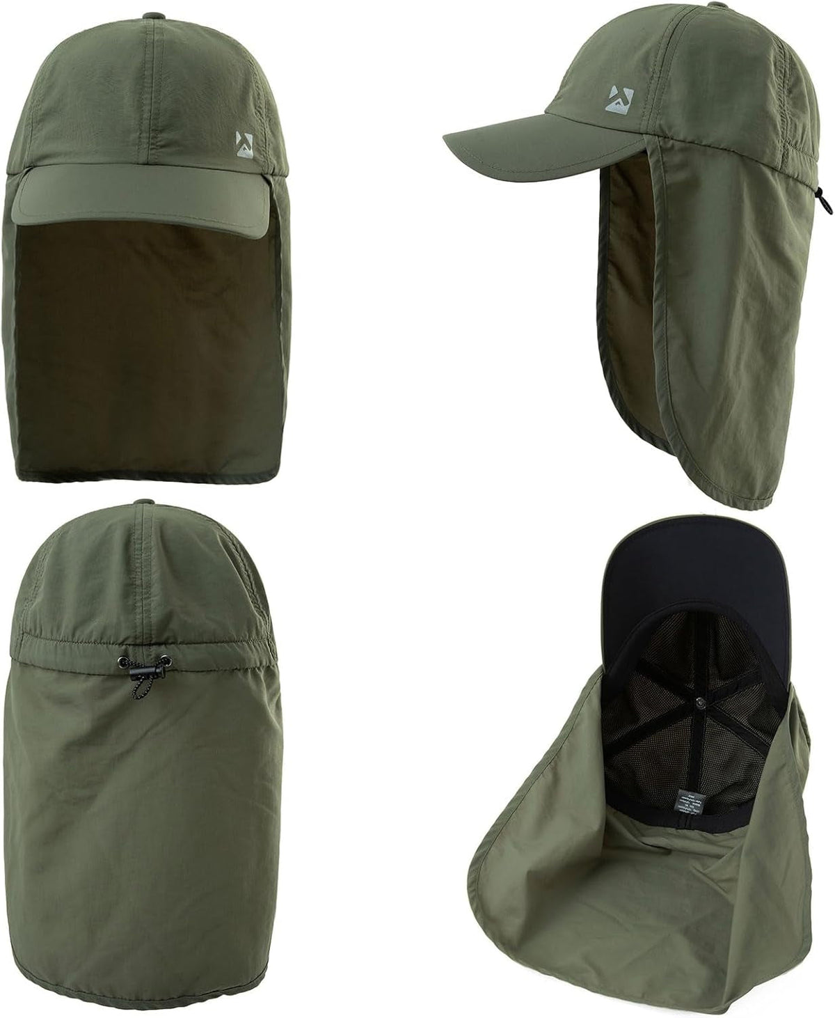 L/XL/XXL UV50+ Waterproof Neck Flap Baseball Sun Cap