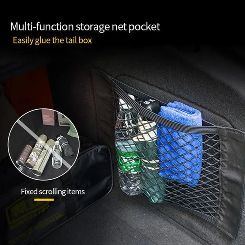 Car Roof Storage Net Pocket Universal Car Storage Net Pocket Pouch Bag Storage Easy To Install Car Accessories Auto Products