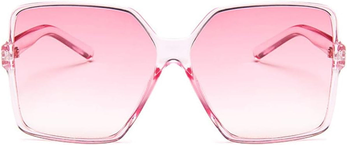 Oversized Square Sunglasses for Women Big Large Wide Fashion Shades for Men UV Protection Unisex
