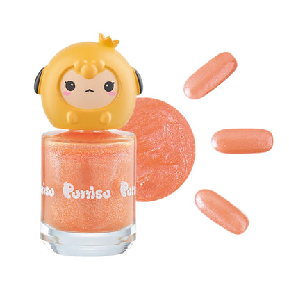 Bling Pang Pang Nail Polish High-Gloss Pearl Sticker Type Water-Based, Peelable, Non-Toxic (B01 Twinkle Pink)