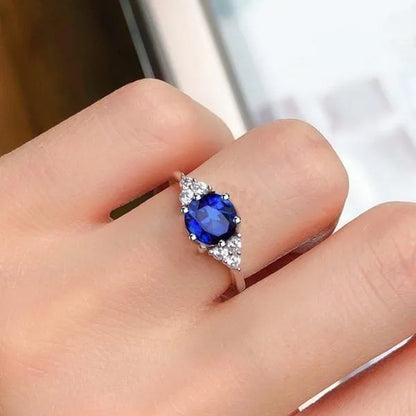 Red Ruby Jewelry Palace Natural Garnet Halo Engagement Ring  Sterling Sliver Jewelry For Women