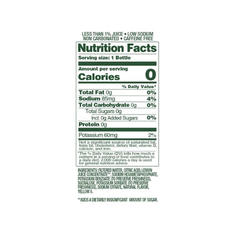 Nature'S Twist Sugar Free Lemonade 16.9 Fl. Oz., 24 Pk.