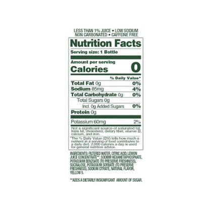 Nature'S Twist Sugar Free Lemonade 16.9 Fl. Oz., 24 Pk.