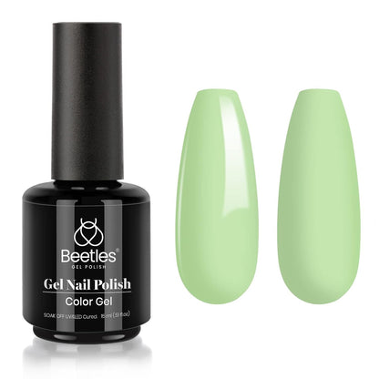 Beetles Gel Nail Polish, 1Pcs 15ml Electric Punk Bright Blue Color Gel Polish Soak Off Uv LED Gel Nail Art DIY Gel Nail Manicure for Girls Women Gifts Spring