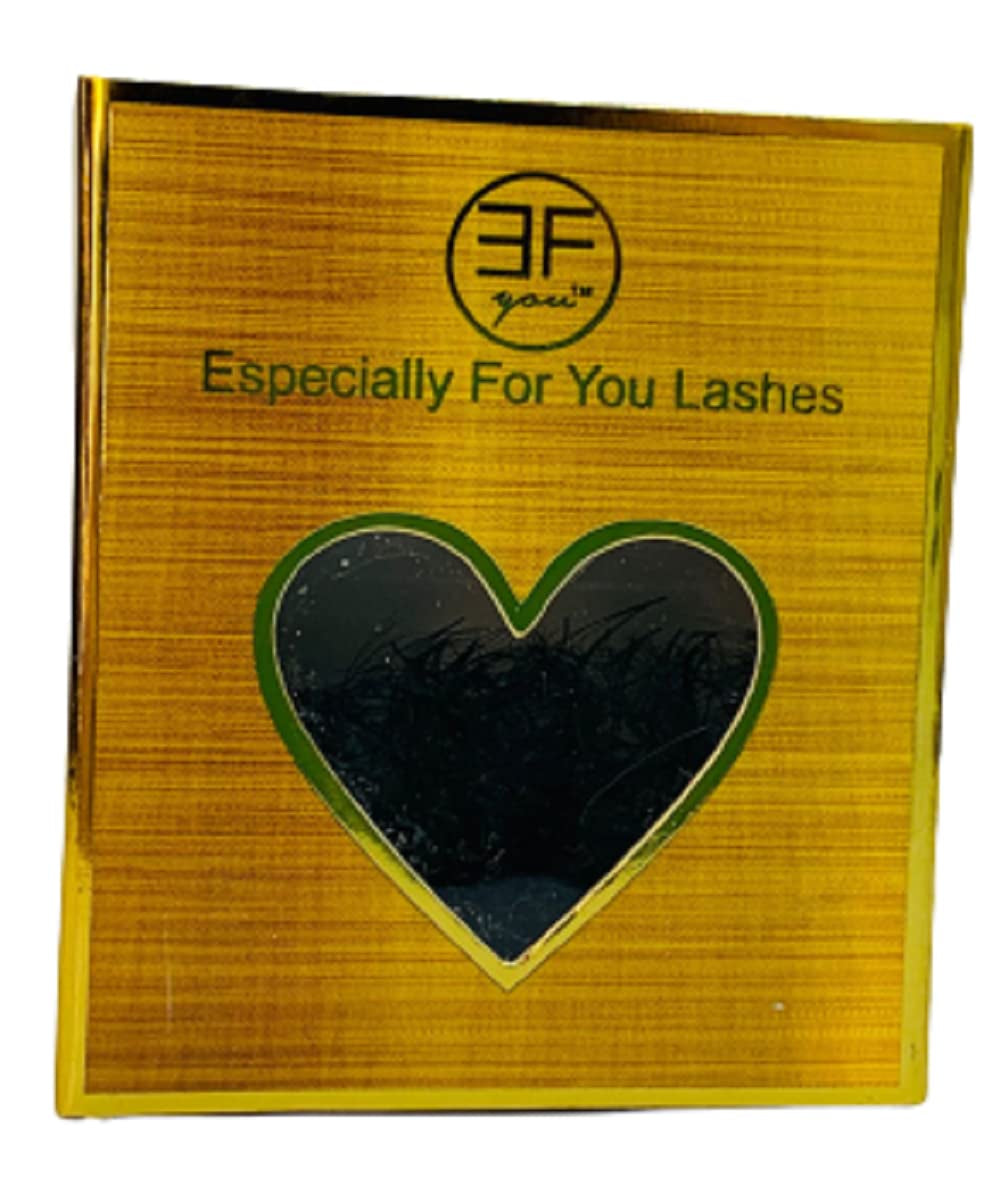 Especially for You Lashes (), 7D 0.05 C CC D (Thickness/Diameter) Russian Volume Eyelash Extensions Loose Fans, Premade Fans, Promade Fans, Handmade Fans, Matte, Super Dark Black, Super Soft and Light, Super Curl and Colour Retention, Long Stem, Invisible