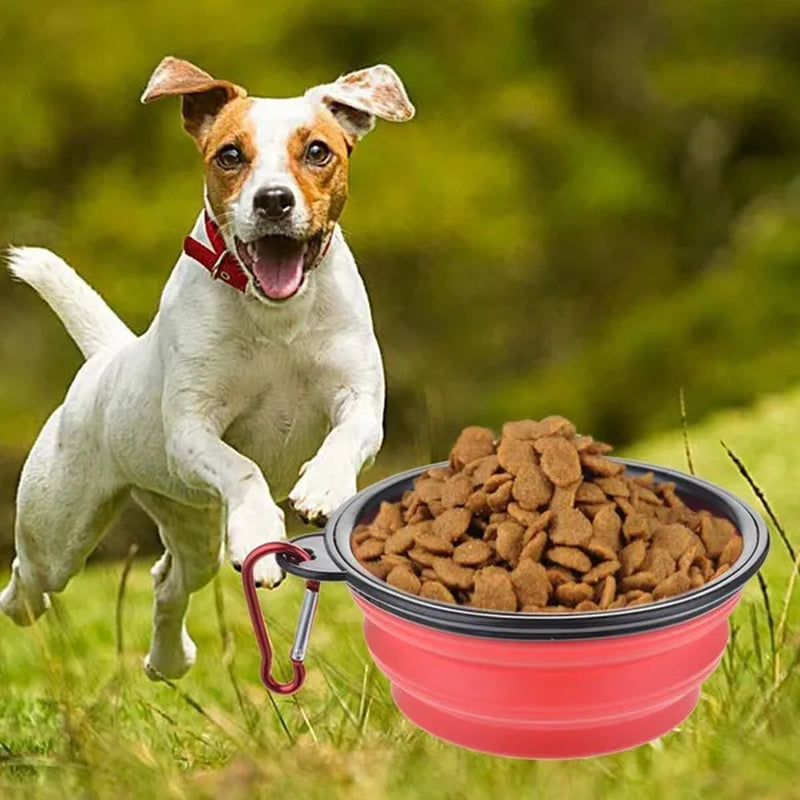 350/1000Ml Pet Dog Bowl Collapsible Dog Water Bottle Portable Dog Food Container Puppy Feeder Outdoor Travel Camping Dog Accessories