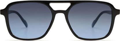 Retro Aviator Sunglasses for Women Men,Trendy Rectangle Womens Mens Shades Sun Glasses SJ2202