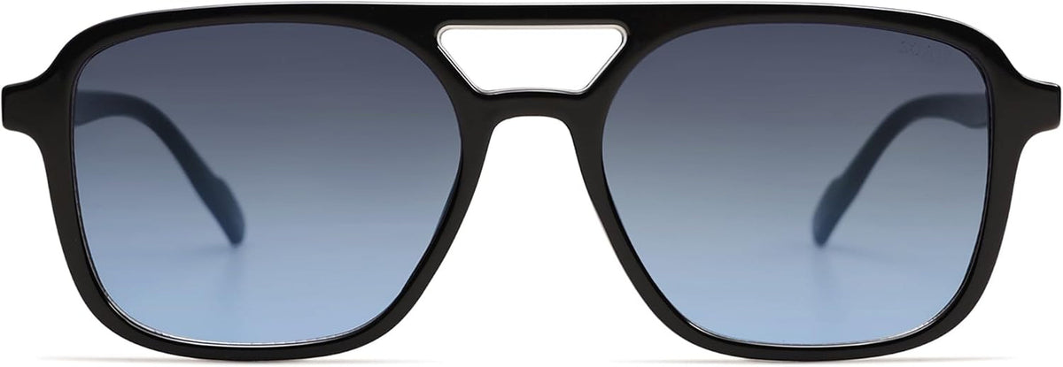 Retro Aviator Sunglasses for Women Men,Trendy Rectangle Womens Mens Shades Sun Glasses SJ2202