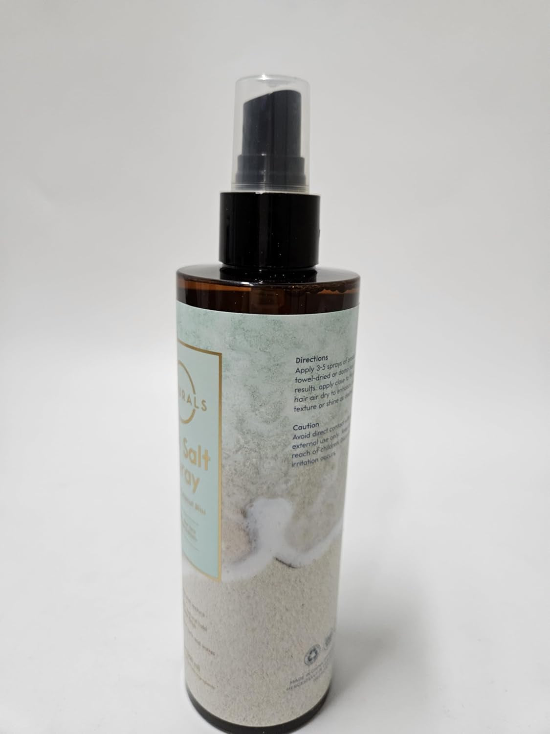 Sea Salt Water Spray for Men - Texturizing Spray Wavy Hair Products - Tropical Coconut Bliss, 8 Oz