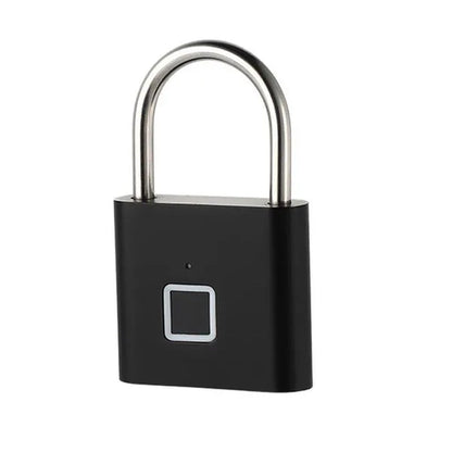 Fingerprint Padlock Smart Keyless USB Rechargeable Door Lock IP56 Waterproof USB Rechargeable-2/1PCS