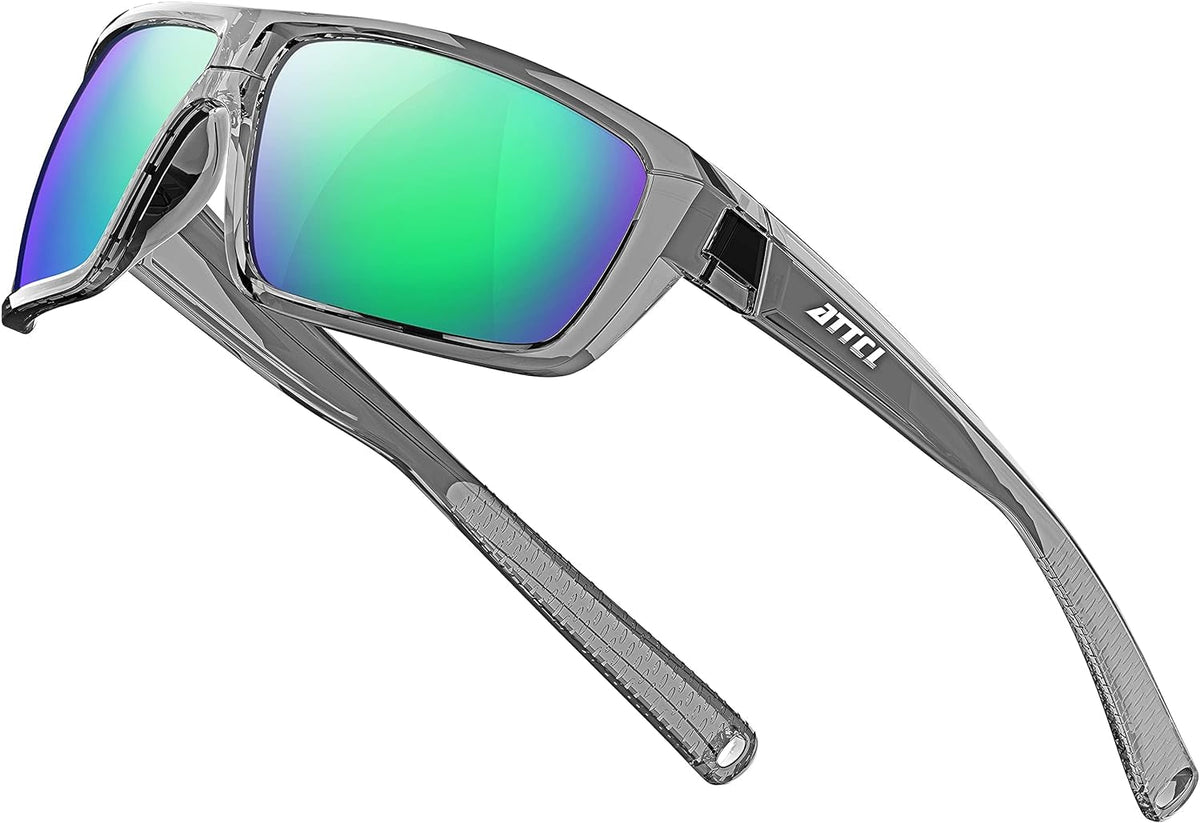 Polarized Wrap Sunglasses For Men - Fishing Sports Glasses UV Protection