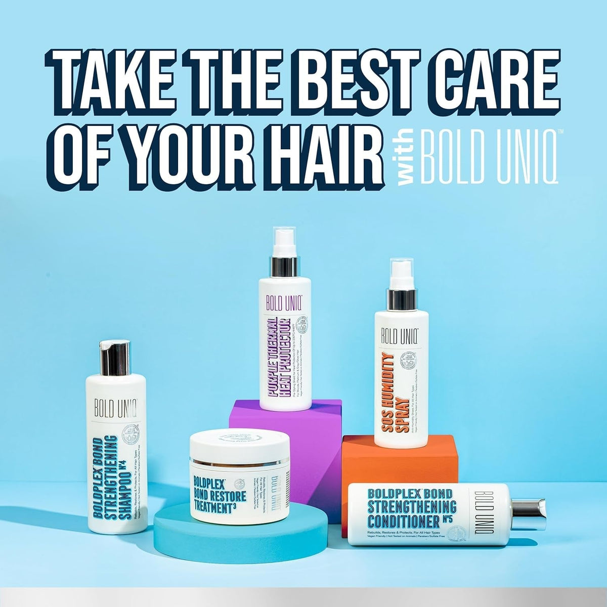 Boldplex Hair Mask - Deep Conditioner for Dry, Damaged Hair - Mascarilla Para El Cabello - Helps Repair & Nourish Curly, Bleached, or Frizzy Hair - 6.76 Fl Oz