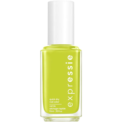Expr Nail Polish, Quick-Dry Green Nail Polish, Power Moves, Vegan, Main Character Moment, 0.33 Fl Oz