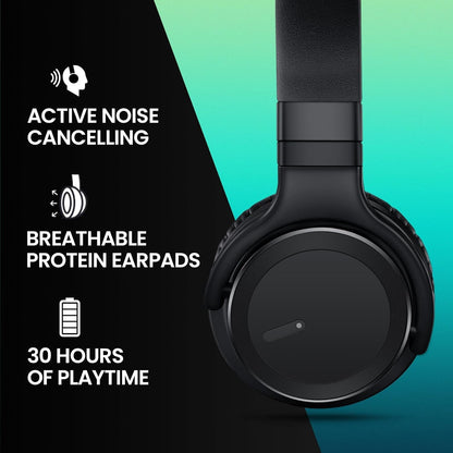 Million Sold Classic E7 Active Noise Cancelling Headphones with Upgraded HD Sound, Wireless Bluetooth Headphones over the Ear Unequaled Comfort, Vivid Deep Bass, for Home Office Travel Birthday Gift