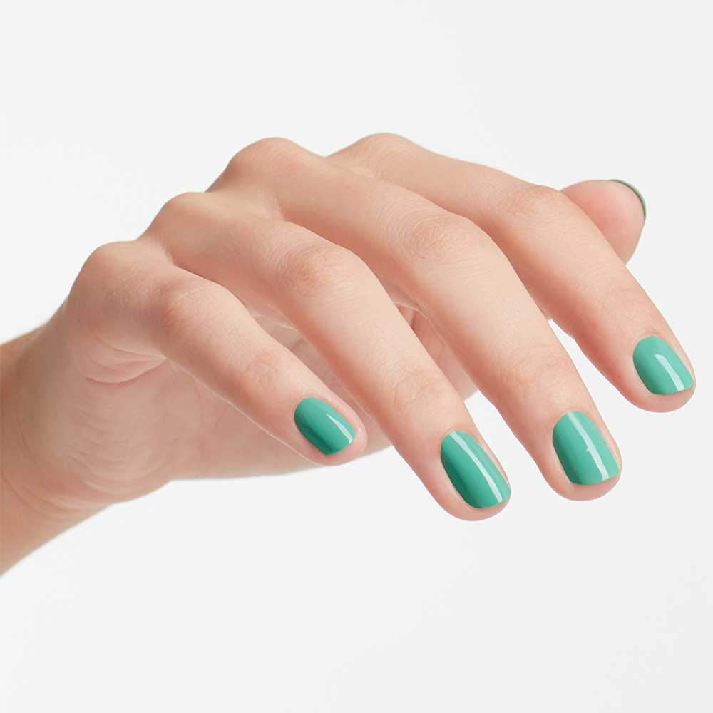 OPI Nail Lacquer, My Dogsled is a Hybrid, Green Nail Polish, Nordic Collection, 0.5 fl oz