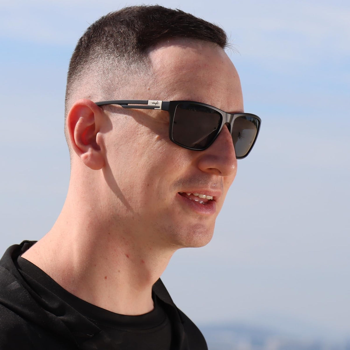 Fishing Polarized Sunglasses for Men Driving Running Golf Sports Glasses Square UV Protection Designer Style Unisex