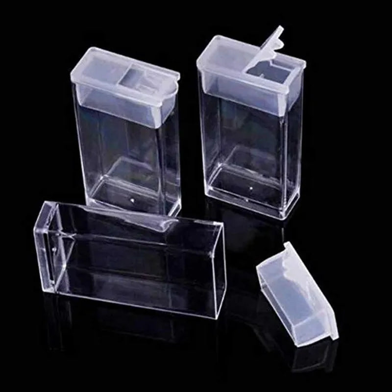 64 Slots Diamond Embroidery Diamond Painting Tool Transparent Plastic Storage Box