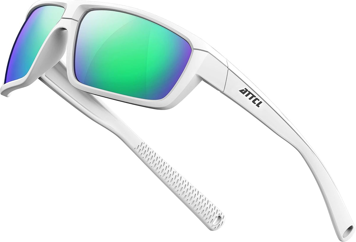 Polarized Wrap Sunglasses For Men - Fishing Sports Glasses UV Protection
