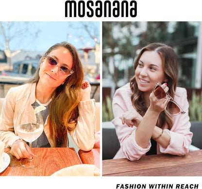 Square Cat Eye Sunglasses for Women Trendy Style Model-Shine