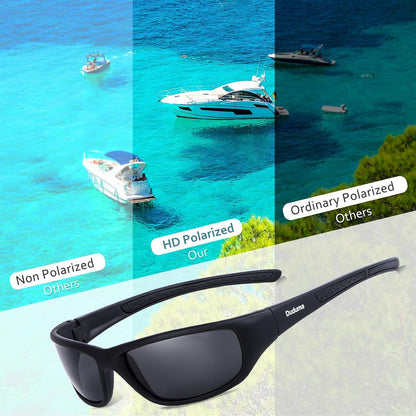 Sports Polarized Sunglasses for Men Women Baseball Cycling Golf Fishing Sun Glasses UV Blocking Tr8116