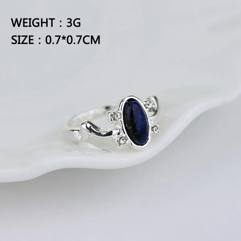 Vampire Diaries Elena with the same crystal cat eye diamond ring size 6 ~ 12