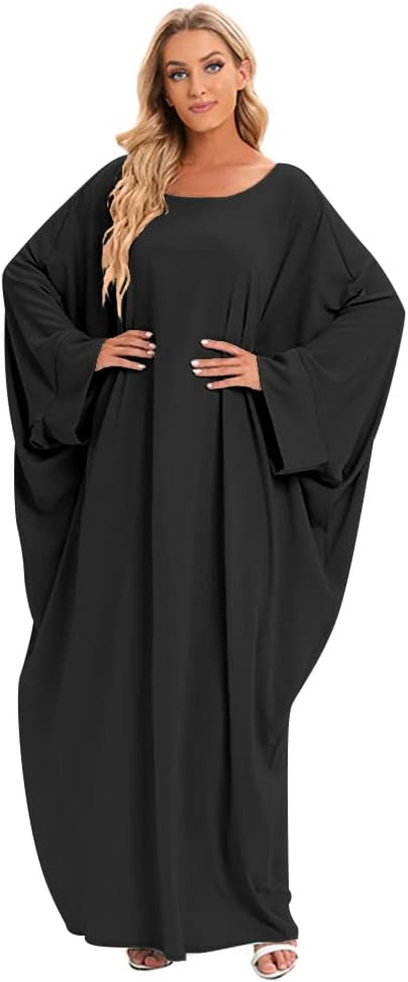 Muslim Dress for Women Pakistani Kaftan Abaya Robe + Hijab Arabic Islamic Prayer Clothes Dubai Outfits