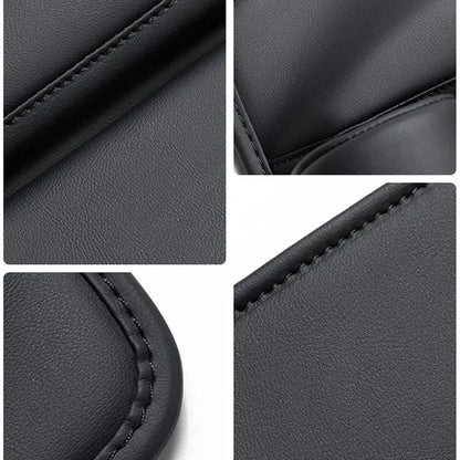 1/2pcs PU Leather Multifunctional Car Seat Gap Organizer Filler Console Side Pocket Catcher with Cup Holder for Phone Wallet Card Key Cigarette