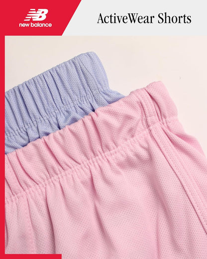 Girls' Active Shorts - 2 Pack Lightweight Athletic Gym Shorts (Big Girl)