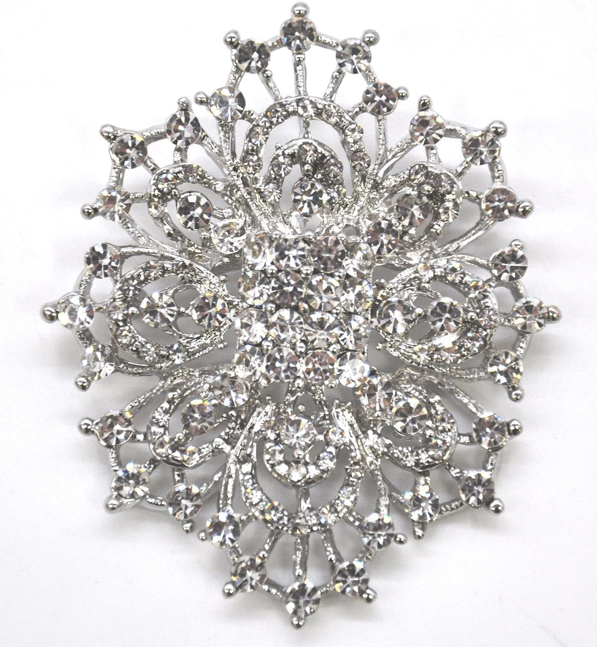 s 2 1/2-Inch Rhinestone Brooch | BW-171-182