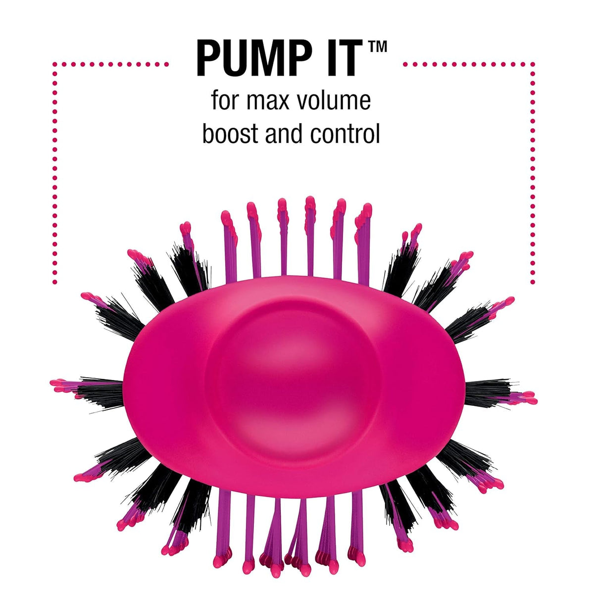 One Step Volumizer and Hair Dryer | Dry, Straighten, Texture, Style in One Step (Pink)
