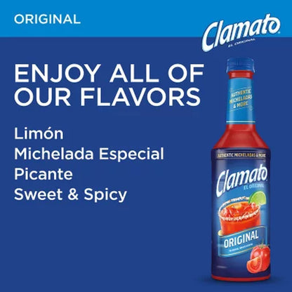 Clamato Original Tomato Cocktail 64 Fl. Oz., 2 Pk.