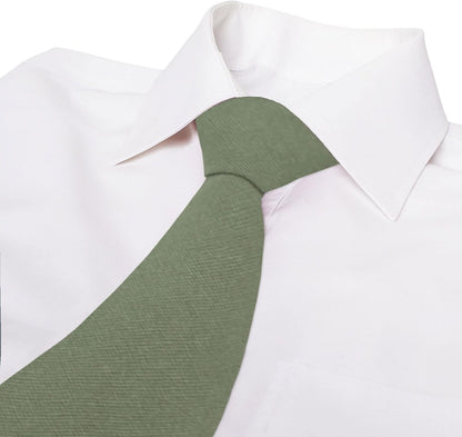 Men'S Skinny Tie Solid Color Neckties 2.56'' Casual Business Ties for Daily Dress, Weddings, Groomsmen Gifts