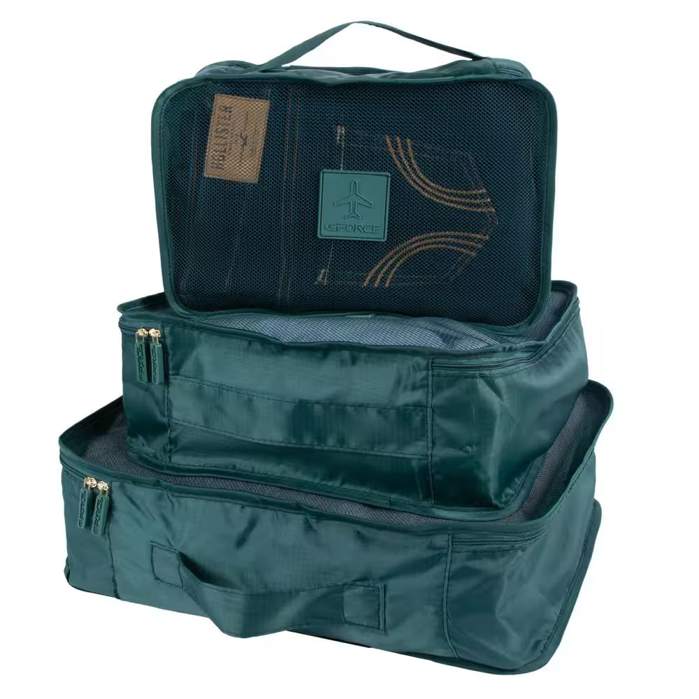 Gforce 6-Piece Ultimate Traveling Set in Emerald