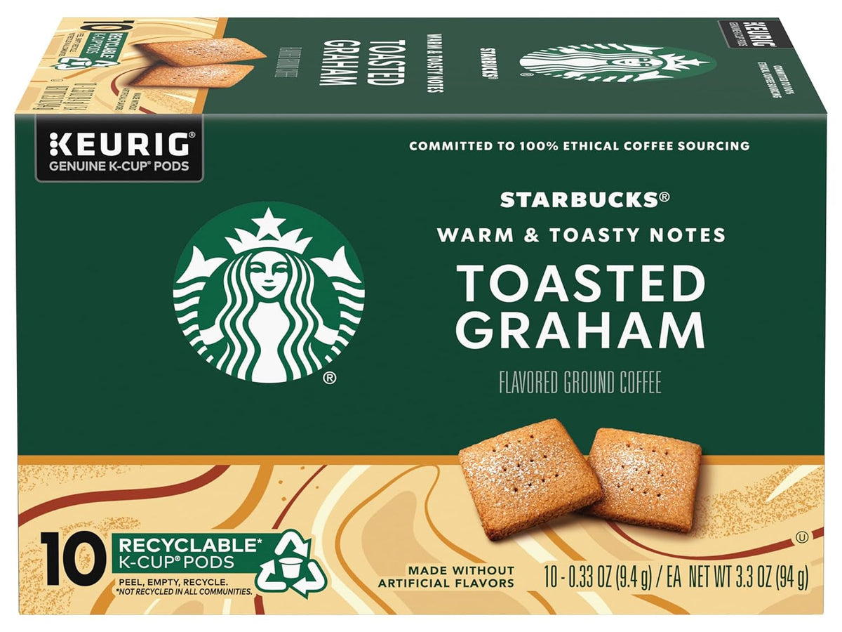 K-Cup Coffee Pods, Medium Roast Coffee, Pike Place Roast for Keurig Brewers, 100% Arabica, 6 boxes (60 pods total)
