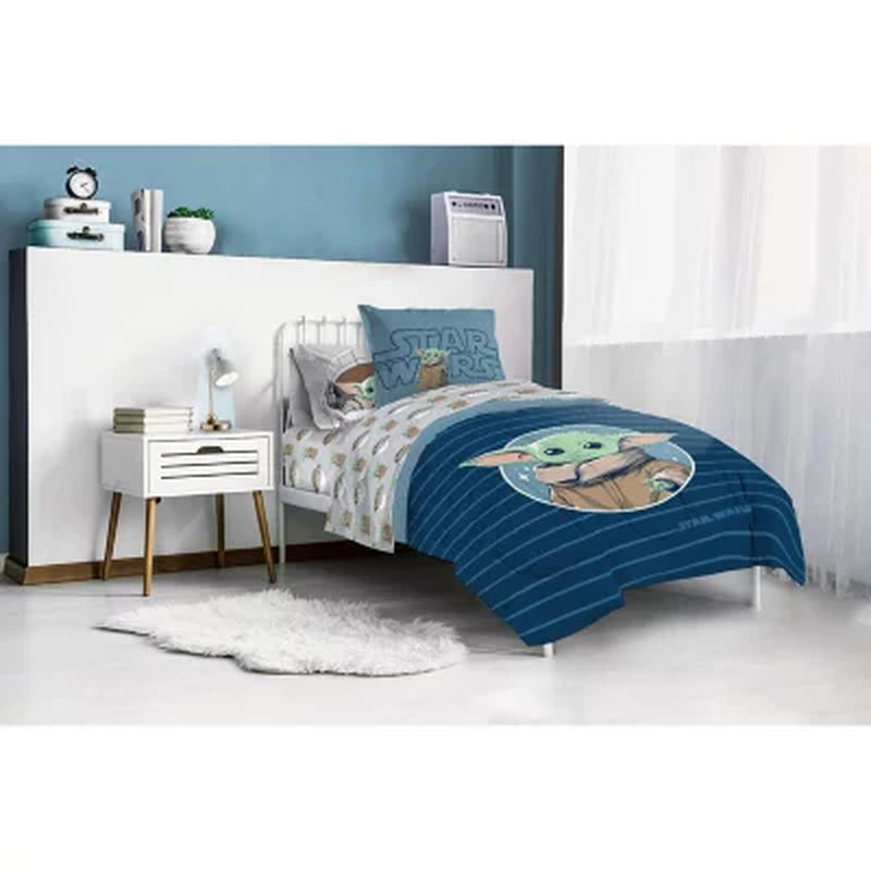 Star Wars the Mandalorian 5-Piece Twin Bed Set