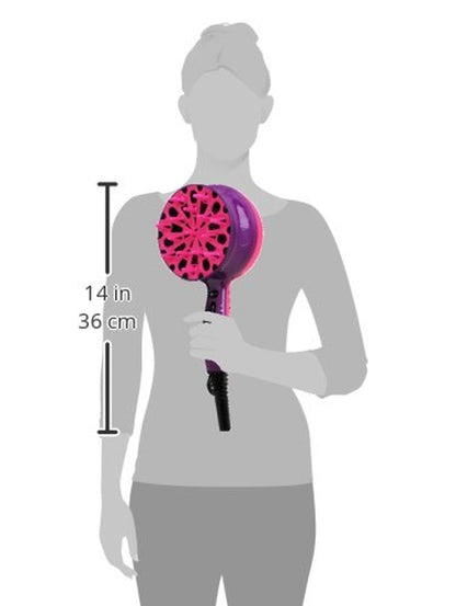 Curls-In-Check 1875W Hair Diffuser Dryer | Great for Curly Hair, Reduce Frizz & Static | Diffuser Hair Dryer Enhances Natural Curl, Waves & Texture