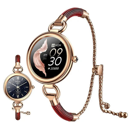 2022 EIGIIS Fashion Smart Watch Full Touch Luxury Smartwatch Women Health Monitor Multi-sports Modes Fitness Bracelet For Ladies