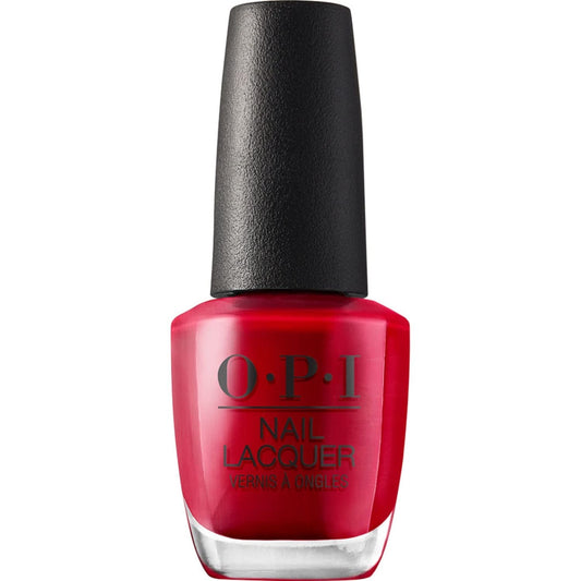 OPI Nail Lacquer, The Thrill of Brazil, Red Nail Polish, 0.5 fl oz