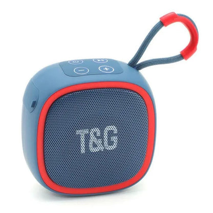 2023 T&G Mini Bluetooth Speaker Portable Speaker Wireless Connection Outdoor Sport Audio Stereo Support TF FM Card Car Audio