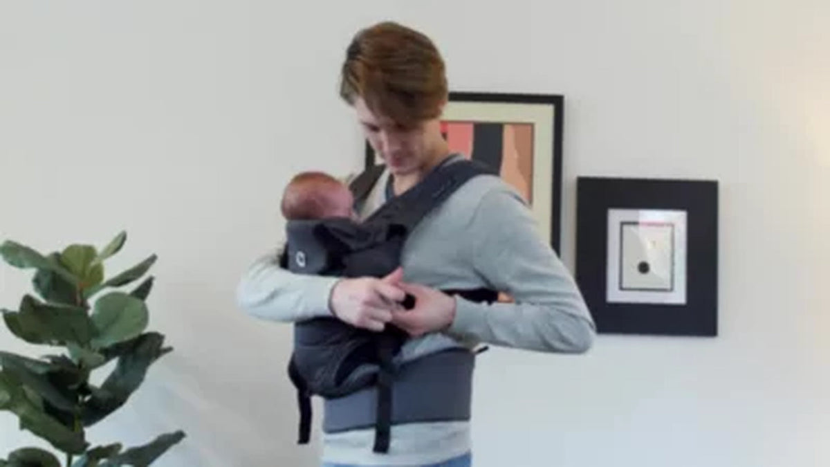 Contours Love 3-Position Baby Carrier, Black