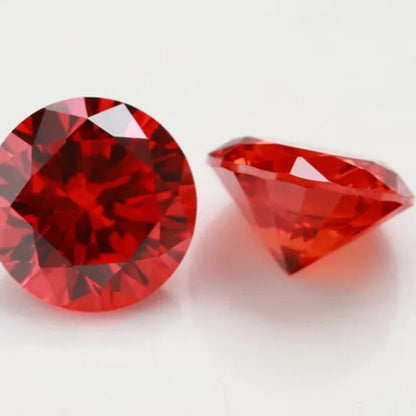 6.5Ct Loose Gemstone round Cut Cubic Zirconia Stone Jewelry Production Craft Bead Grade VVS 10.0 Mm/0.393Inch