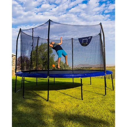 Skywalker Trampolines 14' Heavy Duty Trampoline with Basketball Hoop