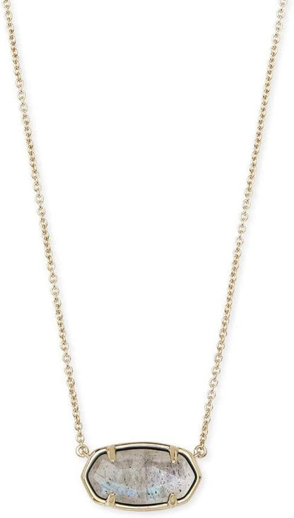 Elisa Pendant Necklace in 18K Gold Vermeil, Fine Jewelry for Women