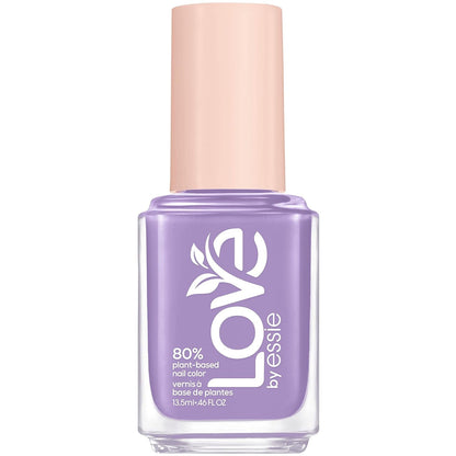 LOVE by  Nail Polish, 80% Plant-based, Salon-Quality, Vegan, White, Blessed Never Stressed, 0.46 Fl Oz