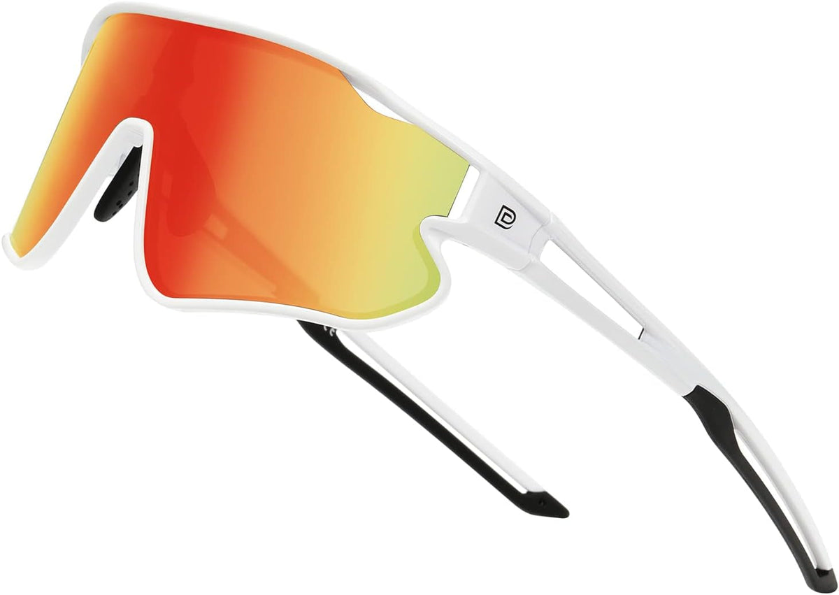 Kids Sunglasses Youth Baseball Sun Glasses Lightweight TR90 Frame UV400 Sports Cycling Shades for Boys Girls DK268