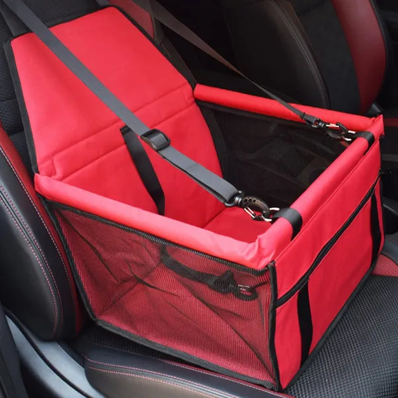 New Waterproof Dog Bag Pet Car Carrier Dog Carry Storage Bag Breathable Net Pet Booster Seat Cover Travel Carrier Bucket Basket 12 Colors