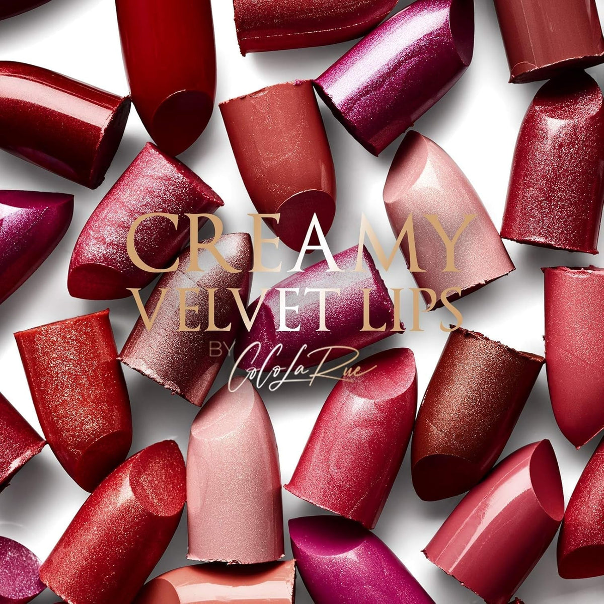 Coco La Rue Creamy Velvet Lipstick Lustrous Mauve Lipstick, High-Shine Plumping Lip Balm, Hydrating Lip Color (CLR-C 1 Russian)