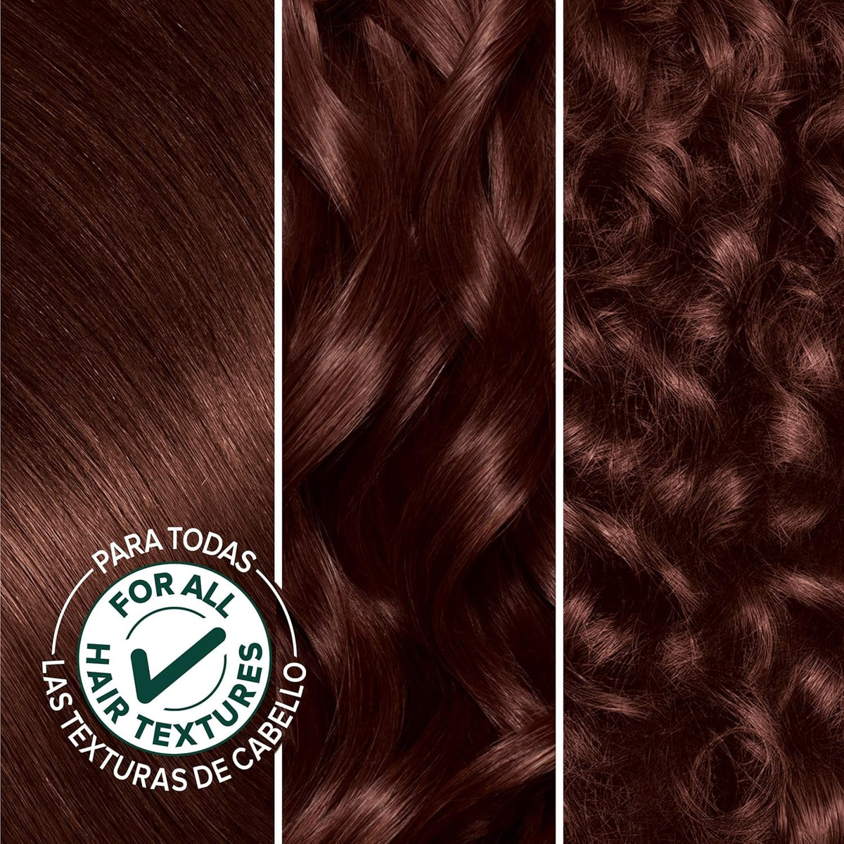 Hair Color Nutrisse Nourishing Creme, 415 Soft Mahogany Dark Brown (Raspberry Truffle) Permanent Hair Dye, 1 Count (Packaging May Vary)