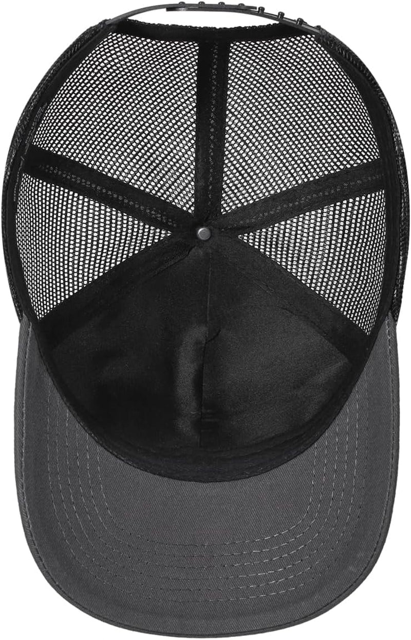 American Flag Trucker Hat - Snapback Hat, Baseball Cap for Men Women - Breathable Mesh Side, Adjustable Fit - for Casual Wear