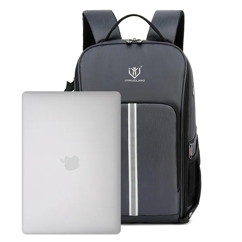 SLR Digital Camera Bag Drone Backpack Multifunctional outdoor waterproof camera bag Foldable carrying tripod suitable for Canon Nikon Fuji SONY/DJI Drones can carry a 17.3-inch laptop as well as come with USB port